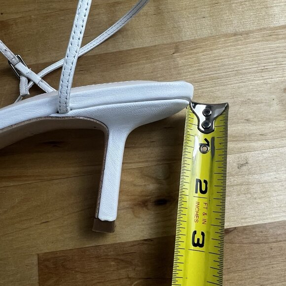 Tony Bianco White Strappy Heels - Picture 10 of 10